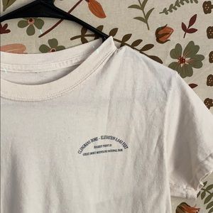 off white great smokey national part tshirt